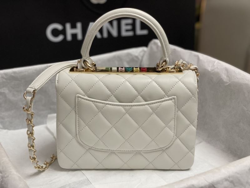 Ch**el top handle bags